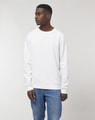 Heren Sweater Stanley Stella Roller Wit